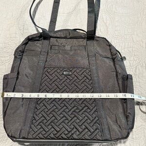 Lug Gray Sprinter Bag - EUC
